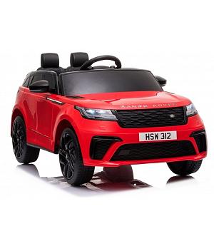 Coche a batería Land Rover Velar 12v, Ruedas de goma y Mando parental, Color rojo - LE7759